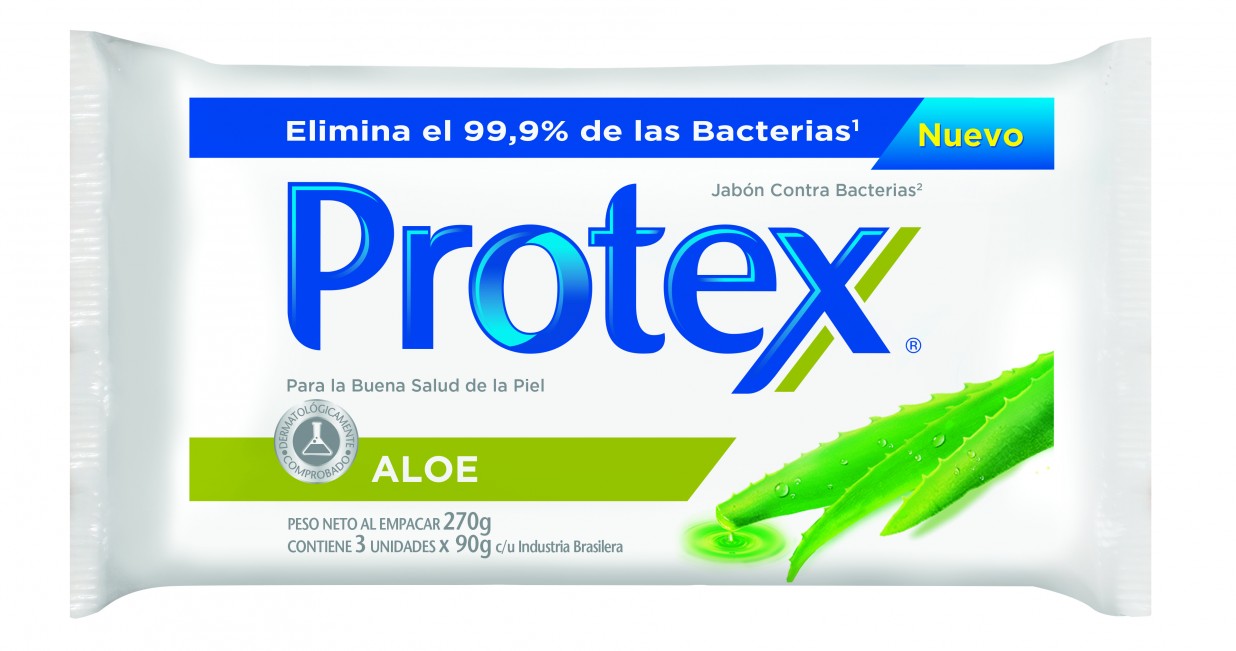PROTEX JABON 3X90 ALOE